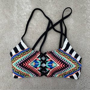 Victoria’s Secret PINK Swim Crisscross Top XS